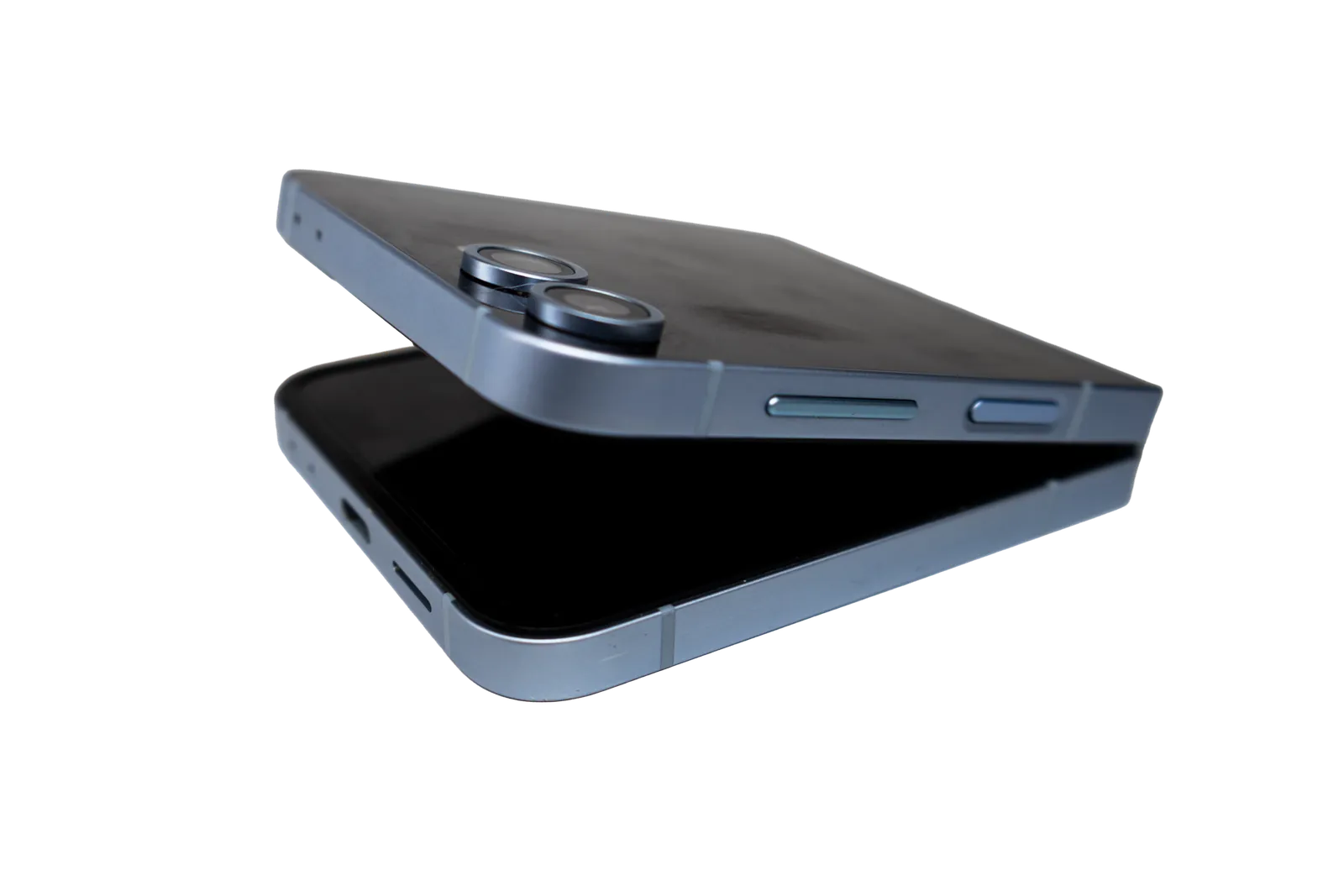 Flippy 6 Pro folding phone, half open